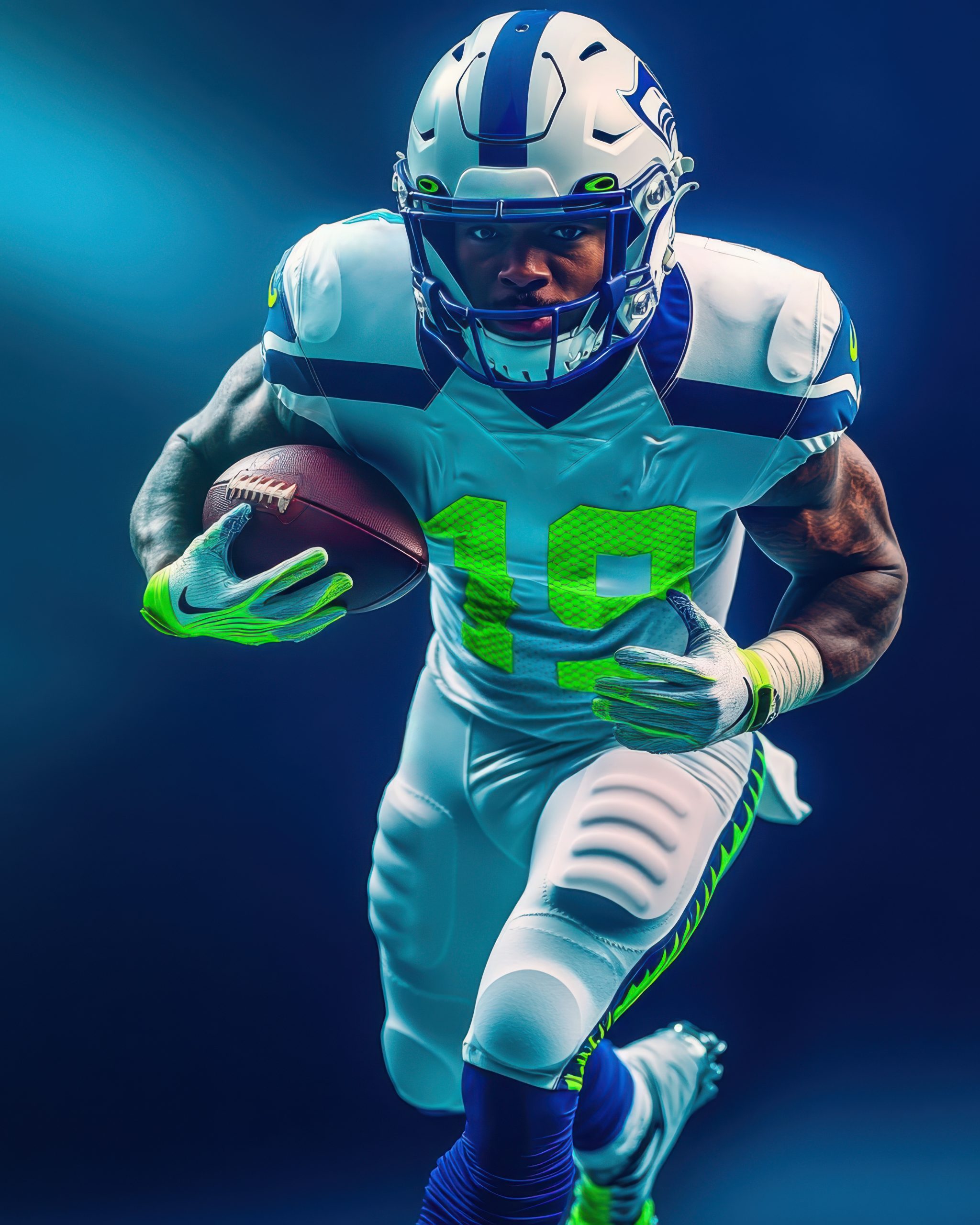 neon-style-american-football-player